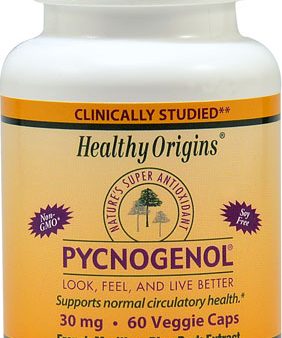 Healthy Origins Pycnogenol- 30mg  60 Veggie Caps Sale