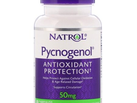 Natrol Pycnogenol 50mg 60 Capsules For Sale