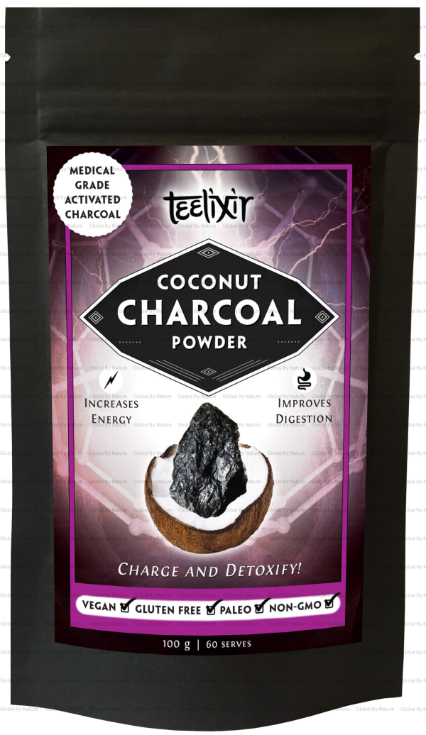 Teelixir Coconut Charcoal 80g For Discount