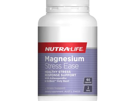 Nutralife Magnesium Stress Ease 60 Capsules Supply