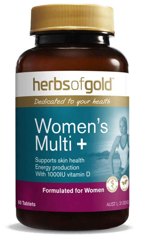 Herbs of Gold Women s Multi Plus (60 Tablets) Online Sale