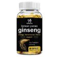 Korean Panax Ginseng + Ginkgo Biloba (60 Capsules) Online Hot Sale