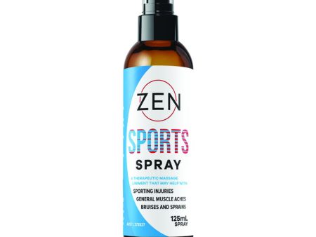 Zen Therapeutics Sports Spray (Therapeutic Massage Liniment) 125ml on Sale