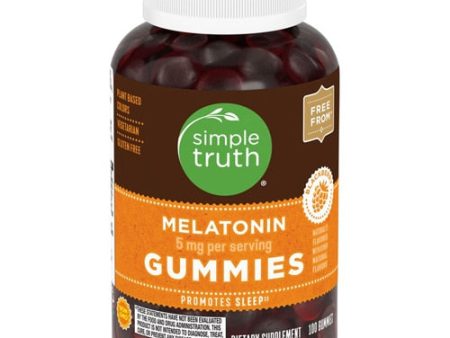 Simple Truth Melatonin Gummies Blackberry  5mg - 100 Gummies Sale