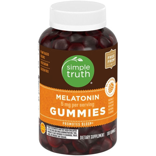 Simple Truth Melatonin Gummies Blackberry  5mg - 100 Gummies Sale