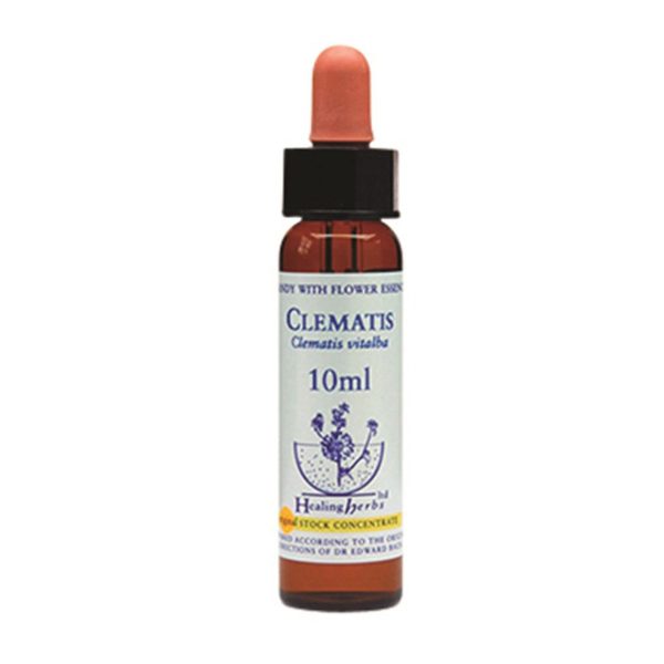 Healing Herbs Clematis Bach Flower Remedy 10ml Online Sale