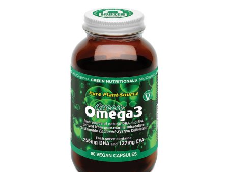 Microrganics Green Nutritionals Green Omega3 90 Veggie Capsules Sale