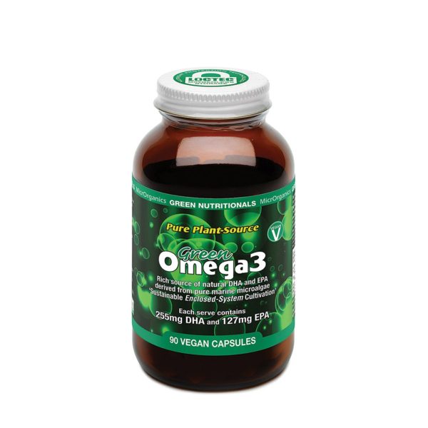 Microrganics Green Nutritionals Green Omega3 90 Veggie Capsules Sale