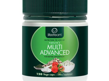 LifeStream Nature S Multi Advanced 120 Capsules Sale