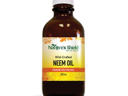 Nature S Shield Wild Crafted Neem Oil 25ml Online now