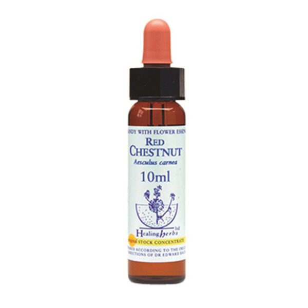 Healing Herbs Red Chestnut Bach Flower Remedy 10ml Hot on Sale