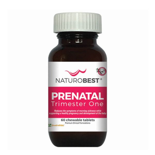 Naturobest Prenatal Trimester One Chewable 60 Tablets Cheap