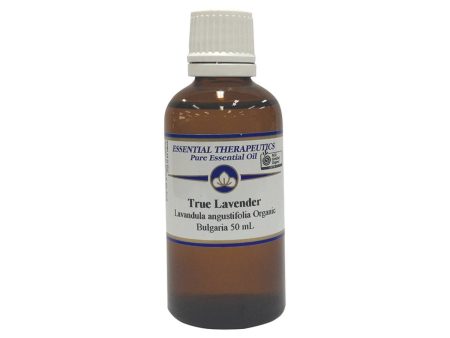 Essential Therapeutics Essential Oil True Lavender Organic 50ml Fashion