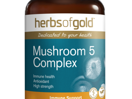 Herbs of Gold Mushroom 5 Complex (60 Capsules) Online Sale