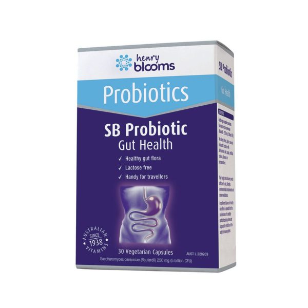 Henry Blooms Sb Probiotic Gut Health 30 Veggie Capsules Cheap