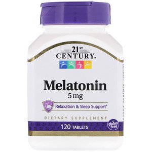 21st Century Melatonin 5mg 120 Tablets Fashion