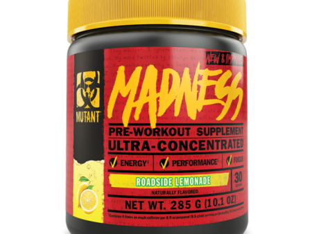 Mutant Madness Pre-Workout (30 Serves) For Sale