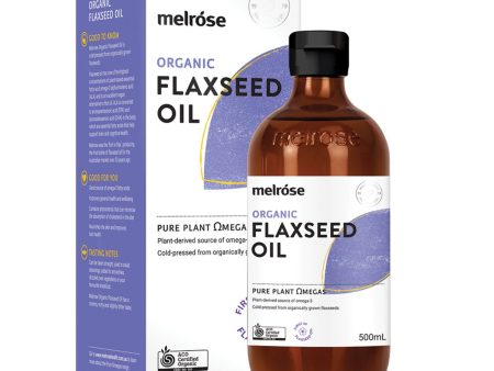 Melrose Organic Flax Oil 500ml Fashion