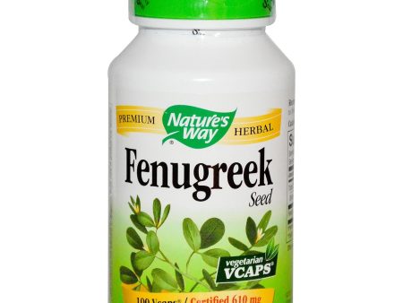 Nature s Way Fenugreek 610 mg 100 Capsules  - Dietary Supplement Fashion