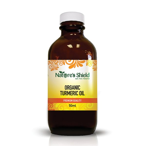 Nature S Shield Organic Edible Turmeric Oil 50ml For Discount