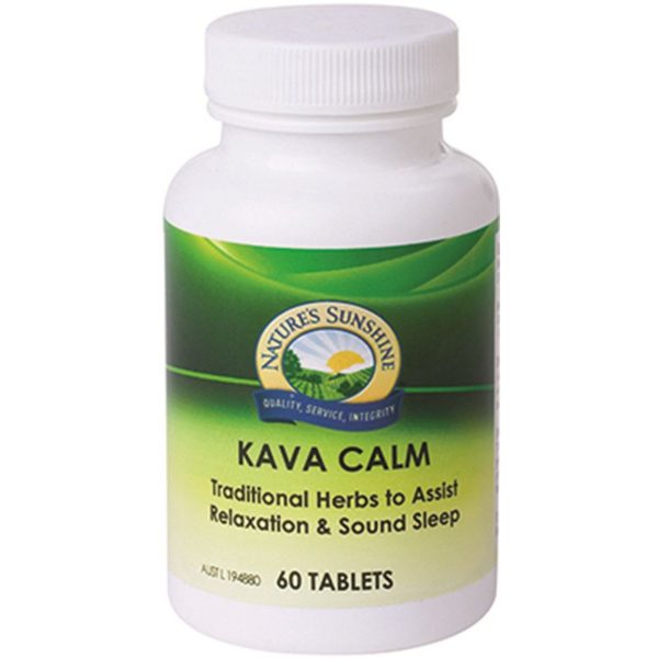 Nature S Sunshine Kava Calm 60 Tablets Supply