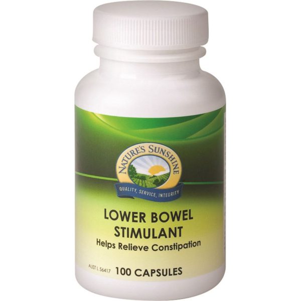 Nature S Sunshine Lower Bowel Stimulant 100 Capsules Cheap