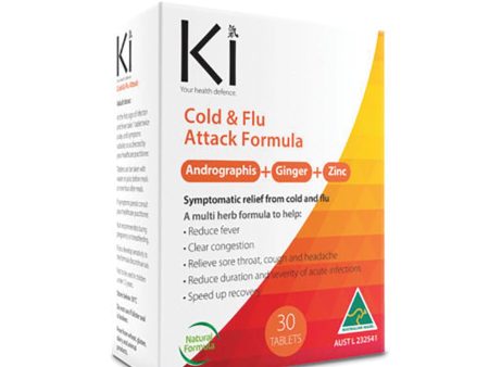 Martin & Pleasance Ki Cold & Flu Attack Formula 30 Tablets For Sale