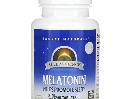 Source Naturals Melatonin 3mg 240 Tablets Online