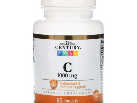 21st Century Vitamin C 1000mg 60 Tablets Online now