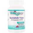 Nutricology QuatreActiv Folate 90 Vegetarian Capsules Supply