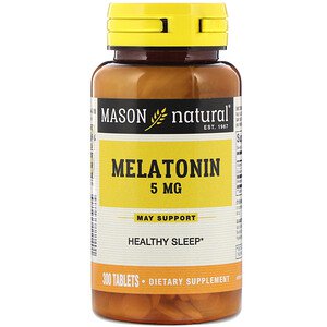 Mason Natural Melatonin 5mg 300 Tablets For Sale