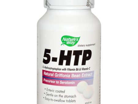 Nature s Way 5-HTP 50mg 60 Tablets Dietary Supplement For Discount