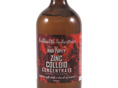 Fulhealth Industries Zinc Colloid Concentrate 500ml Supply