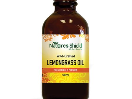 Nature S Shield Wild Crafted Lemongrass Oil 50ml on Sale