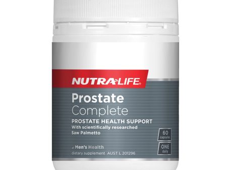 Nutralife Prostate Complete 60 Capsules For Sale