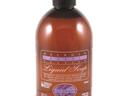 Melrose Organic Castile Soap Lavender Refill 500ml on Sale