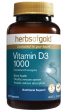 Herbs of Gold Vitamin D3 1000 (120 Capsules) For Discount