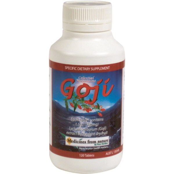 Medicines From Nature Goji 1500Mg 120 Tablets Sale