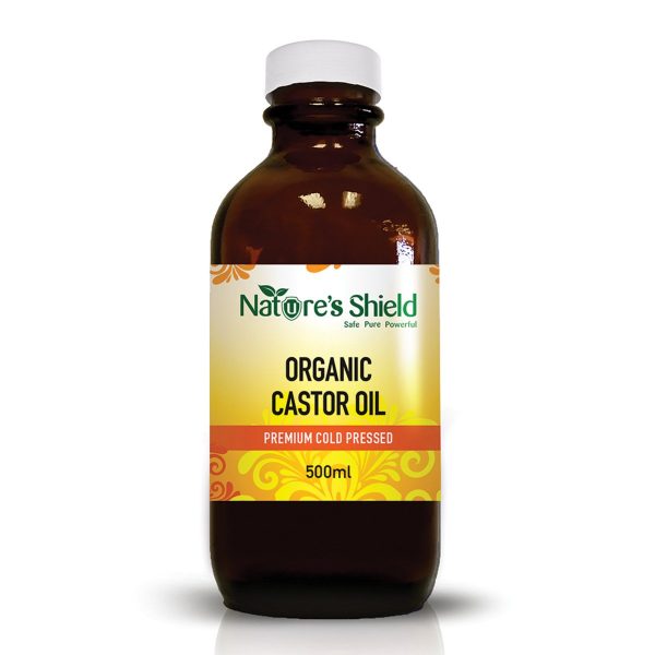 Nature S Shield Organic Castor Oil 500ml on Sale