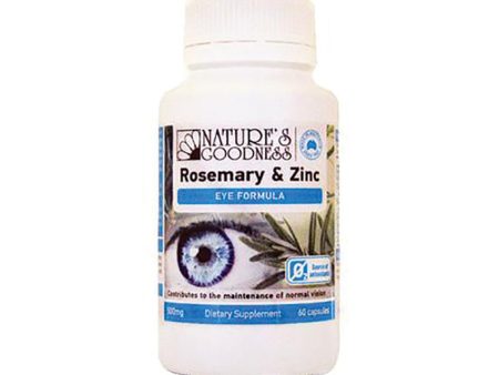 Nature S Goodness Rosemary And Zinc Eye Formula 60 Capsules For Discount