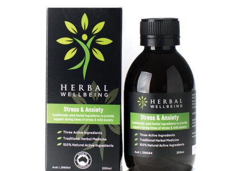 Herbal Wellbeing Stress And Anxiety 200ml Online