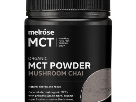 Melrose Organic Mct Powder Mushroom Chai 300g For Cheap