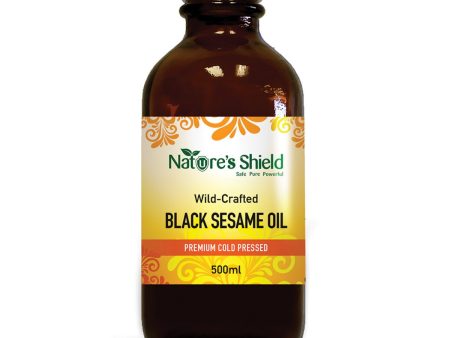 Nature S Shield Wild Crafted Black Sesame Oil 500ml Sale