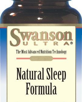 Swanson Ultra Natural Sleep Formula 60 Capsules - Vitamin Supplement Online Hot Sale