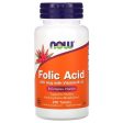 Now Foods Folic Acid 800mcg 250 Tablets Online Sale