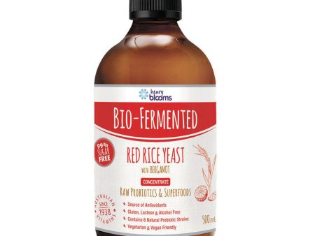 Henry Blooms Bio-Fermented Red Rice Yeast With Bergamot Concentrate 500ml Online Sale