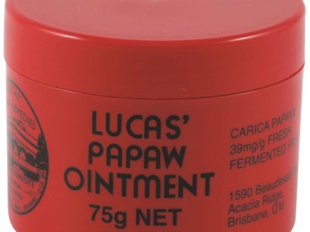 Lucas Papaw Ointment 75g Hot on Sale