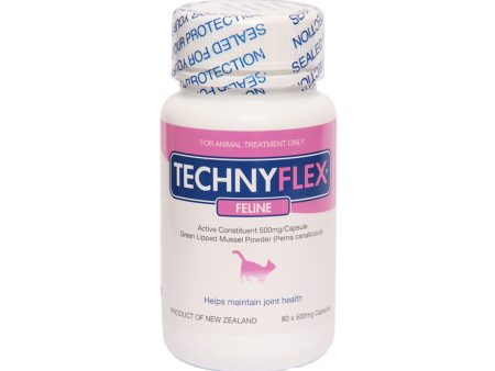 Natural Health Technyflex Feline (Green Lipped Mussel) 80 Capsules Online