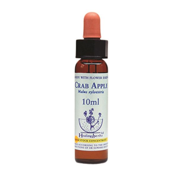 Healing Herbs Crabapple Bach Flower Remedy 10ml For Sale