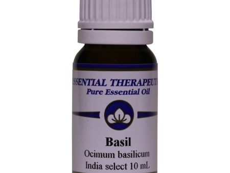 Essential Therapeutics Essential Oil Basil 10ml For Discount